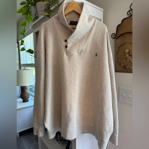 Ralph Lauren Men's Sweater, Tan - Picture 1 of 4